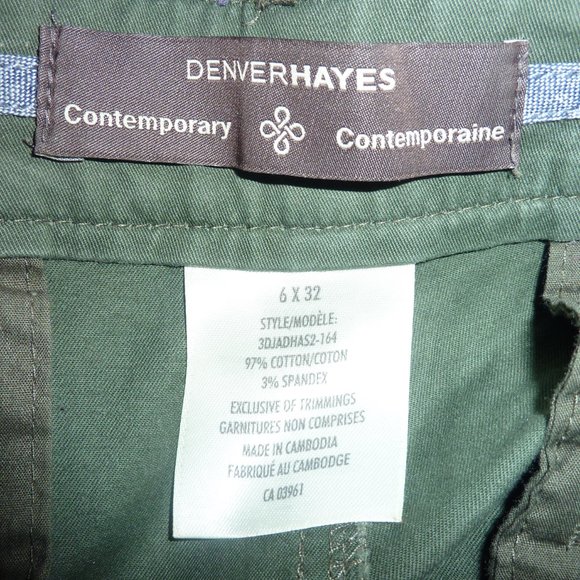 Denver Hayes Casual Chino Style Pants - NEW Ladies - Picture 3 of 3